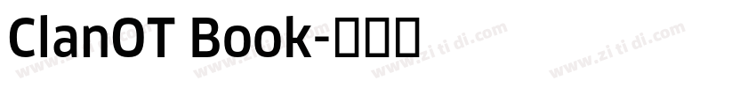 ClanOT Book字体转换